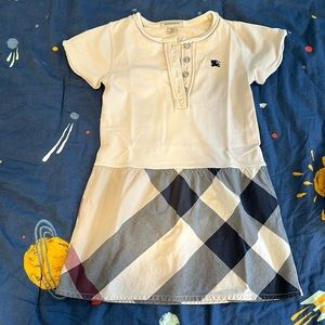 Toddler girl dress from Burberry.